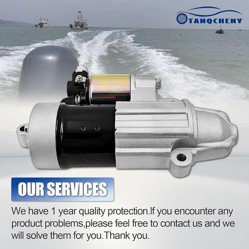 6CB-81800-00 Starter Motor Fits for Yamaha Outboard 75HP 90HP 150HP F115B 115HP 130HP 150HP 175HP 200HP 225HP 250HP 300HP 6EM-81800-00 6EM-81800-01 6EM-81800-00 6CB-81800-02 6CE-81800-00 in Kuwait