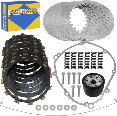 Clutch Friction Plate Spring & Gasket Kit Compatible with Yamaha YZF R1 YZF-R1 2004 2005 2006 in Saudi Arabia