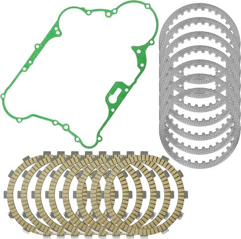 ألواح الاحتكاك ومخلب كالتريك ومجموعة الحشيات المتوافقة مع Kawasaki KLR650 KL650 1989-2010 in Saudi Arabia