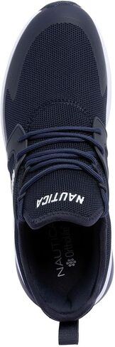 Nautica Men's Sneakers - Air Cushion Lace-Up Running Shoe - Lightweight and Comfortable Athletic Footwear for Everyday Wear and Fitness Training in Saudi Arabia