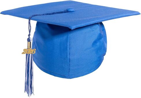 Preschool and Kindergarten Matte Graduation Cap and Tassel with Year Charm Sets in Kuwait