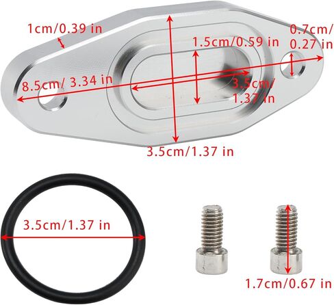 Artudatech Gen 5 LT Oil Cooler Bypass Plate 5.3L 6.2L LT1 LT4 L83 L86 L87 L84 L8T Block Off 551357 in Saudi Arabia
