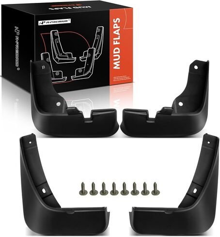 A-Premium Set of 4PCS Mud Flaps Splash Guards Mudguards Mudflaps Compatible with Mazda 3 2014-2019, Hatchback, Front & Rear Driver and Passenger Side in Saudi Arabia