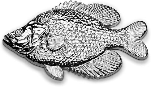 شارة شعار السيارة Crappie باللون الكروم in Saudi Arabia