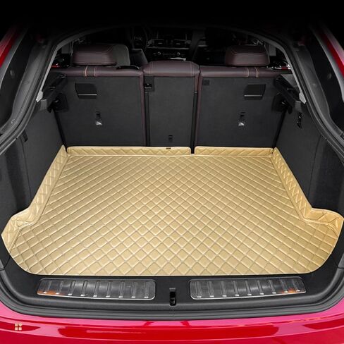 Car Trunk Mat for Honda CR-V 2004 2005 2006, Custom Fit PU Leather Cargo Liner, All-Weather Waterproof Rear Trunk Liner Protector, Auto Interior Accessories in Saudi Arabia