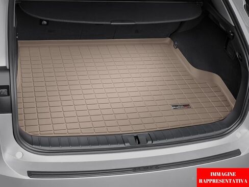 Weathertech بطانة صندوق السيارة لسيارة Dodge Grand Caravan، Town & Country Van، Routan - خلف الصف الثاني (411184)، أسمر ضارب للصفرة in Saudi Arabia