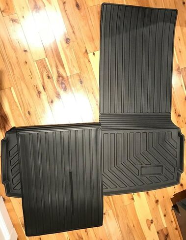 Cargo Liner - Trunk Mat for Mercedes-Benz GLS 2017-2019 – Weather-Resistant Trunk Mats for Cars with Raised Lip – Non-Slip Car Trunk Mat Rubber – Easy to Install – Laser Pre-Cut Design in Saudi Arabia