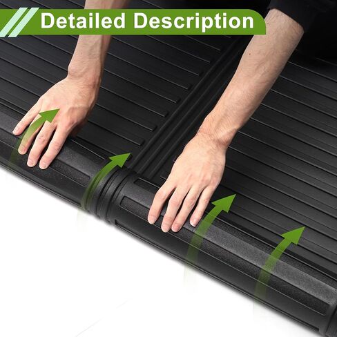 Rear Trunk Mat for Lexus Gx550 Gx550h 2024 5 Seats/7 Seats Version Upgrade TPE Cargo Liner Replacement for Lexus Gx550 Gx550h Non Slip Cargo Mat Trunk Protector in Saudi Arabia