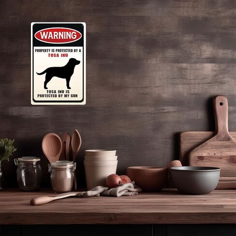 Aluminium plate 763 Warning Signs for Property Warning Metal Aluminium Plate Signs Plaques This Property is Protected By A Highly Trained Donkey Sign Outdoor House Signs for Walled Fence in Saudi Arabia
