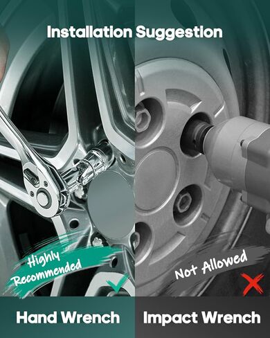 SCITOO M14x1.5 صواميل العروة البديلة لسيارة Land Rover lr3 2005-2009 لعام 2016 Range Rover Sport 2006-2022 صامولة عروة ذات نهاية مغلقة من الكروم 7/8 بوصة (22 مم) سداسية 20 قطعة in Saudi Arabia