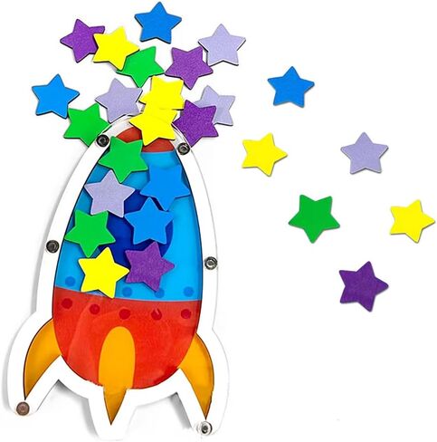 برطمان iSuperb Star Reward للأطفال، مخطط مهام مسؤولية النجوم، أدوات الفصل الدراسي لإدارة السلوك (أ) in Saudi Arabia