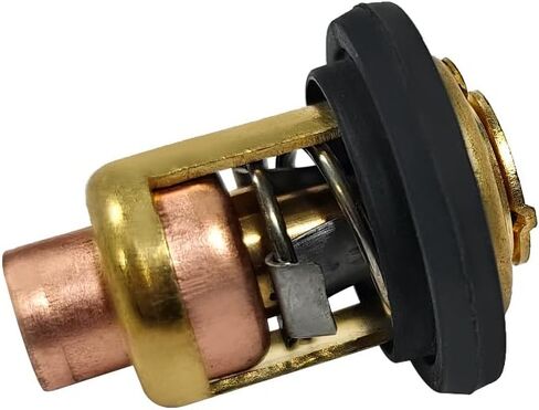 Outboard Engine Thermostat for 40-60HP 4-Cylinder Motors - Compatible with Mercury/Mariner F40 F50 F60 EFI Models, Replaces OEM #8M0168892, 8M0117413 in Saudi Arabia