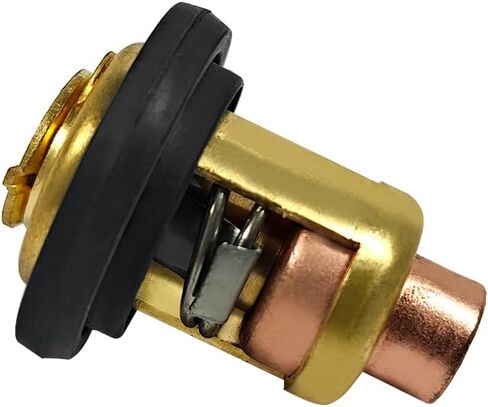 Outboard Engine Thermostat for 40-60HP 4-Cylinder Motors - Compatible with Mercury/Mariner F40 F50 F60 EFI Models, Replaces OEM #8M0168892, 8M0117413 in Saudi Arabia