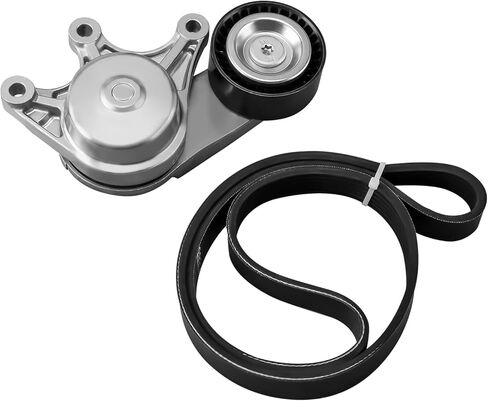 6PK1000 Serpentine Drive Belt Kit Compatible with BMW Z4 X1 X3 X4 120i 220i 228i 320i 328i 428i 528i 2.0L 1997CC 2012-2018 Replaces 39191 Tensioner and Belt in Saudi Arabia