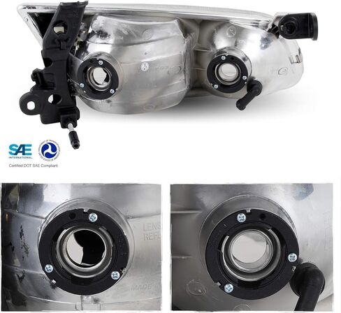 AKKON - For 2000 2001 Toyota Camry OE Style Chrome Housing Headlights Lamp Assembly Replacement in Saudi Arabia