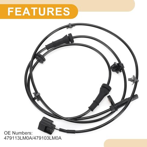 ABS عجلة السرعة مجموعة أجهزة استشعار No.479113LM0A/479103LM0A الجبهة اليسرى اليمنى ABS مجموعة أجهزة استشعار نظام الفرامل المضادة للقفل لنيسان NV200 2015-2019 in Saudi Arabia