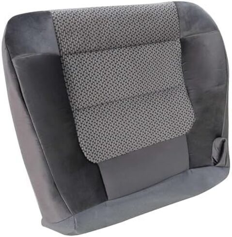 SecosAutoparts Front Driver Side Bottom Replacement Cloth Seat Cover Drak Gray Compatible with Ford F150 XLT 2001 2002 2003 in Saudi Arabia