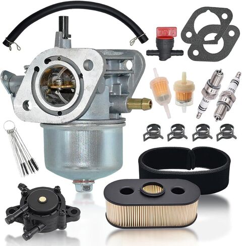 15004-7054 15003-7061 Carburetor Carb Kit Fit for Kawasaki FH430V FH381V FH541V FS481V Engine with Fuel Pump & Air Filter replace 15004-7057 15003-7107 15003-7047 in Saudi Arabia