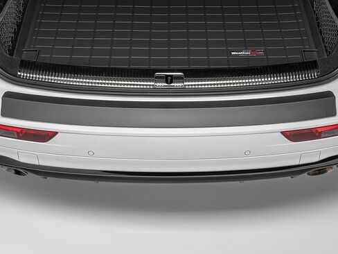 WeathertechCustom BumperTopper for Audi Q5، SQ5، Q5 PHEV - واقي المصد الخلفي (BP0022)، أسود in Saudi Arabia