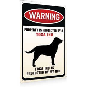 Aluminium plate 760 Funny Dog Warning Metal Aluminium Plate Signs Property is Protected By A Rottweiler Decorative Signs Plaques for Women Family Friends Dog Lover Shelf Table Decoration in Saudi Arabia