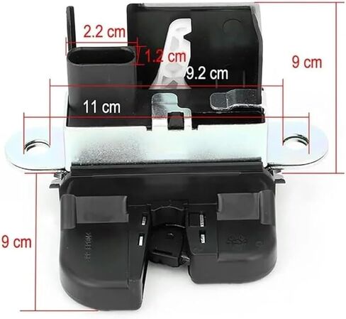 Rear Boot Lid Switch for Skoda for Citigo 2011-2019 Tailgate Latch Actuator Car Trunk Lock 1K6827505 6RD827505 in Saudi Arabia
