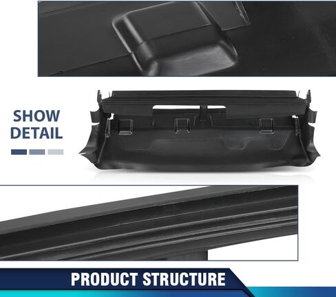 PIT66 Upper Radiator Core Support Deflector Black Compatible with Ford Focus 2012-2014 CP9Z8312B, BM51-8312-AC, CM51-8312-AA in Saudi Arabia