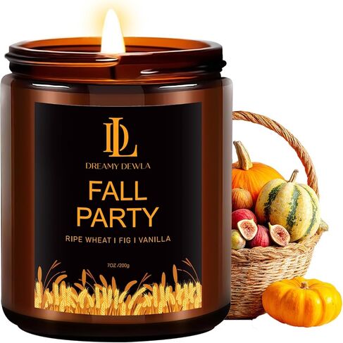 Scented Candles for Home - Candle Gifts for Men Birthday, Anniversary - Soy Candles for Home Scented, Men Candle in Amber Jar, Lemon Eucalyptus Scented Candles, 7 oz in Saudi Arabia