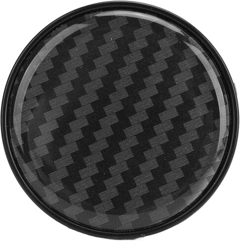 4pcs Universal Carbon Fiber Style Wheel Center Caps 54mm Plastic Hub Cap Covers for Car Rims Elastic Security Ring for Firm Fit in Kuwait