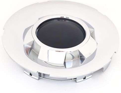 YAKKU 1 Pcs 20 Inch 6 Lug Chrome Plated Wheel Center Caps for 2009-2014 Chevy Silverado Tahoe Suburban Avalanche 1500 Pickup Truck SUV Hubcap Cover Replaces 9597347 (Black, OD: 190MM/7.5IN), 9597345 in Saudi Arabia