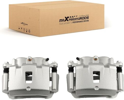 maxpeedingrods 18-B4934، 18-B4935 مكابح الفرامل الخلفية مع دعامة لـ 2003-2020 Chevy Express 2500 GMC Savana 2500 in Saudi Arabia