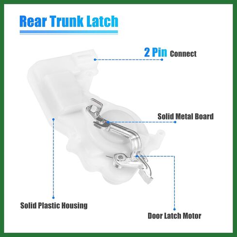 Motoforti No.68110603AA Rear Tailgate Trunk Lift Gate Latch Lock Actuator for Dodge Durango 2014-2023 for Jeep Grand Cherokee 2014-2021 Long-lasting in Saudi Arabia
