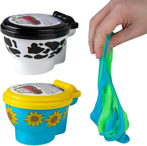 عبوة من قطعتين من ORB Goooze Ultra Toilet Slimi - مراحيض مرحة ومبتكرة ومراحيض ألعاب - اصنع أصوات حمام سخيفة ومزحة بأصدقائك - لعبة حسية جديدة وهدية مضمونة لجعل الأطفال والكبار يضحكون in Saudi Arabia