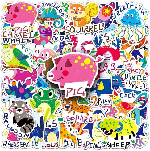 50 قطعة من ملصقات مالارد - تصميمات بطة مالارد ملونة، بولي كلوريد الفينيل الفاخر، قابلة للإزالة وإعادة الاستخدام، لمحبي الطيور المائية (مالاردز) in Kuwait