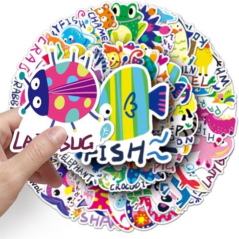 50 قطعة من ملصقات مالارد - تصميمات بطة مالارد ملونة، بولي كلوريد الفينيل الفاخر، قابلة للإزالة وإعادة الاستخدام، لمحبي الطيور المائية (مالاردز) in Kuwait