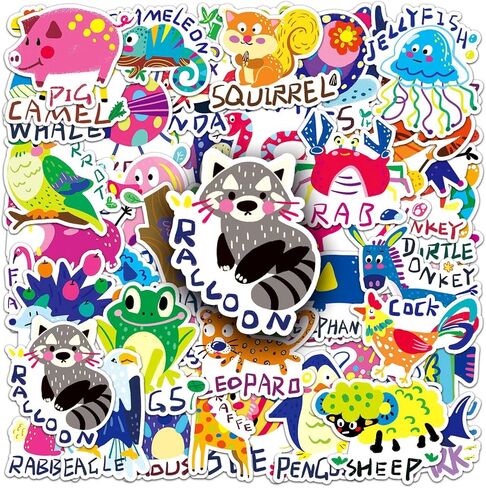 50 قطعة من ملصقات مالارد - تصميمات بطة مالارد ملونة، بولي كلوريد الفينيل الفاخر، قابلة للإزالة وإعادة الاستخدام، لمحبي الطيور المائية (مالاردز) in Kuwait