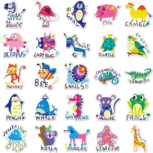 50 قطعة من ملصقات مالارد - تصميمات بطة مالارد ملونة، بولي كلوريد الفينيل الفاخر، قابلة للإزالة وإعادة الاستخدام، لمحبي الطيور المائية (مالاردز) in Kuwait