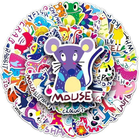 50 قطعة من ملصقات مالارد - تصميمات بطة مالارد ملونة، بولي كلوريد الفينيل الفاخر، قابلة للإزالة وإعادة الاستخدام، لمحبي الطيور المائية (مالاردز) in Kuwait