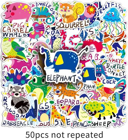 50 قطعة من ملصقات مالارد - تصميمات بطة مالارد ملونة، بولي كلوريد الفينيل الفاخر، قابلة للإزالة وإعادة الاستخدام، لمحبي الطيور المائية (مالاردز) in Kuwait