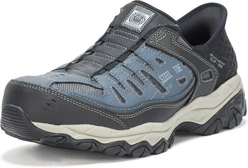 حذاء Skechers الرجالي سهل الانزلاق بدون استخدام اليدين Cankton-Faison St Industrial in Saudi Arabia