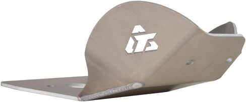 TUSK Aluminum Skid Plate Silver for Kawasaki KX112 2022-2024 in Saudi Arabia