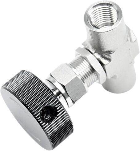 Hydraulic Two-Way Throttle Valve Needle Valve Stainless Steel Gas Female 1/8", 1/4", 3/8", 1/2", 3/4"(1/8") in Saudi Arabia