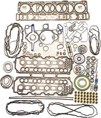 Full Gasket Set - Includes Head Gasket Set and Bottom End Set - Fits Ford 6.0 6.0L Powerstroke 2003-2010 - DK Engine Parts (20MM) in Saudi Arabia