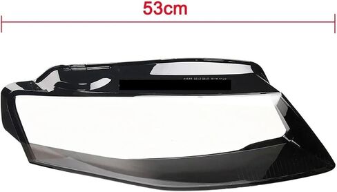 Left/Righ Car Front Headlight Lens Cover A4 A4L B8 2009 2010 2011 2012 Transparent Lampshade Clear Headlamp Cover(Only Right) in Saudi Arabia
