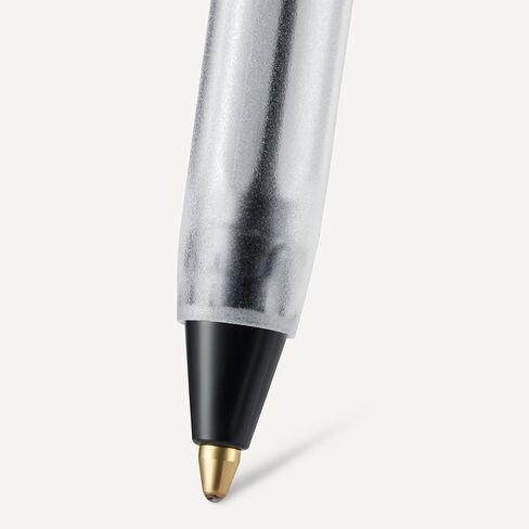 Amazon Basics Ballpoint Pens, 1.0mm, Black, 144 Pack in Saudi Arabia
