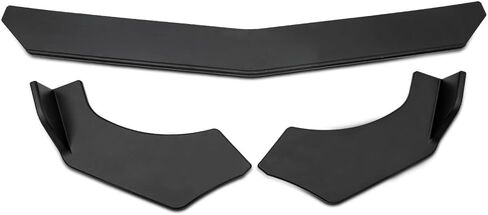 GRAND ORANGE 2PCS Universal Surface Front Bumper Lip Splitters Diffuser Winglets for Auto Car Universal Car Bumper Splitter Spoiler in Saudi Arabia