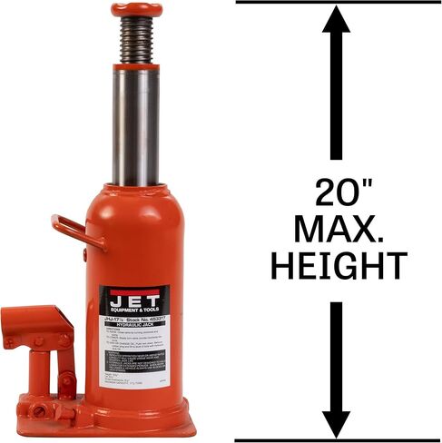 JET 60-Ton Hydraulic Bottle Jack (Model JHJ-060) in Saudi Arabia
