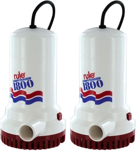 Rule A53 Series 1800 GPH Submersible Sump / Utility Pump, Corded, 110 Volt AC in Kuwait