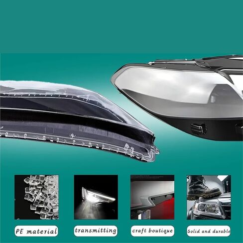 Compatible For Land Rover Range 2023 2024 2025 Headlights Shade Transparent Mask Cover Lens Lampshdade Headlamp Shell(Left Side) in Saudi Arabia
