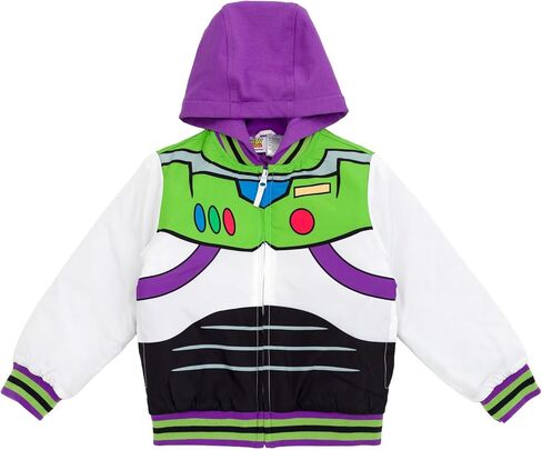 Disney Toy Story Cars Zip Up Varsity Bomber Jacket Toddler to Little Kid Sizes (2T - 7-8) in Saudi Arabia