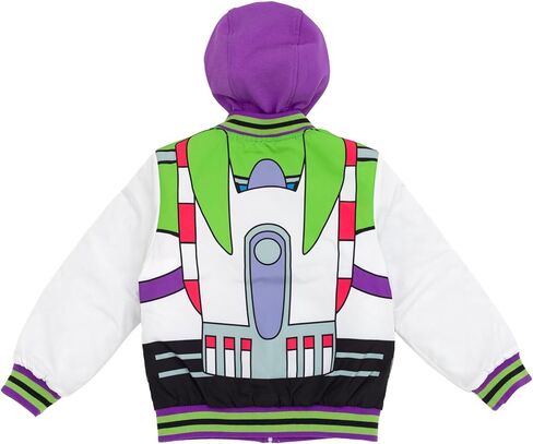 Disney Toy Story Cars Zip Up Varsity Bomber Jacket Toddler to Little Kid Sizes (2T - 7-8) in Saudi Arabia